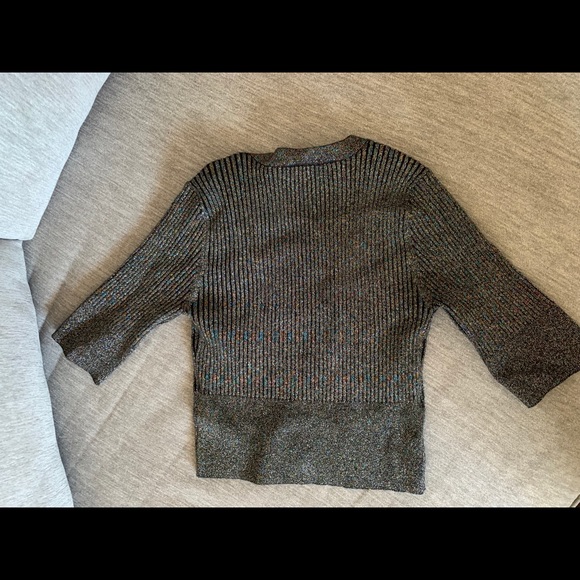 Nasty Gal metallic cardigan - Picture 2 of 2